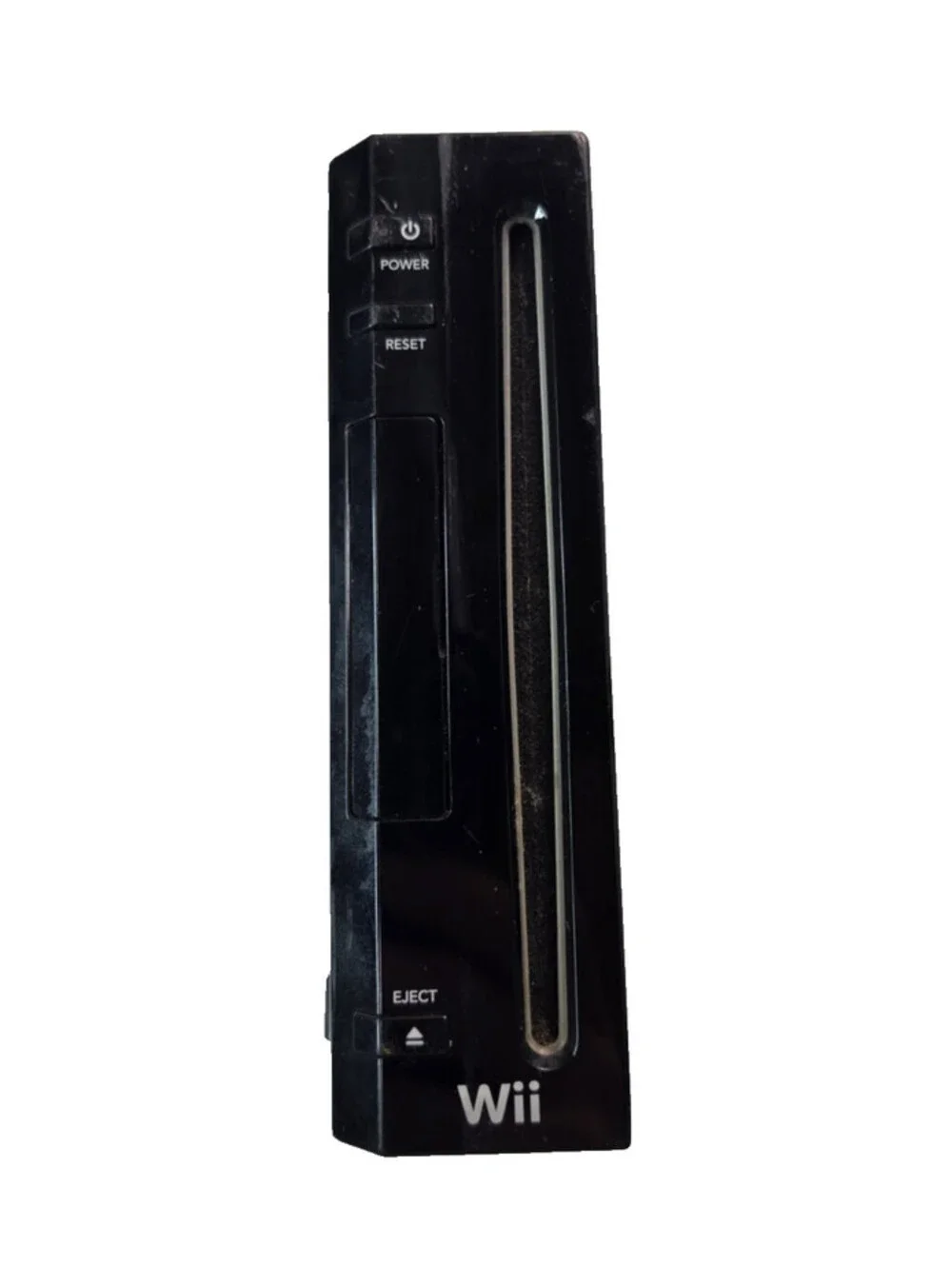 Nintendo Wii Console RVL-001 Black No Cords Console Only TESTED WORKING